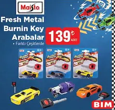 MAİSTO FRESH METAL BURNİN KEY ARABALAR OYUNCAK indirimli fiyat MAİSTO FRESH METAL BURNİN KEY ARABALAR OYUNCAK fiyat ve kampanya bilgisi